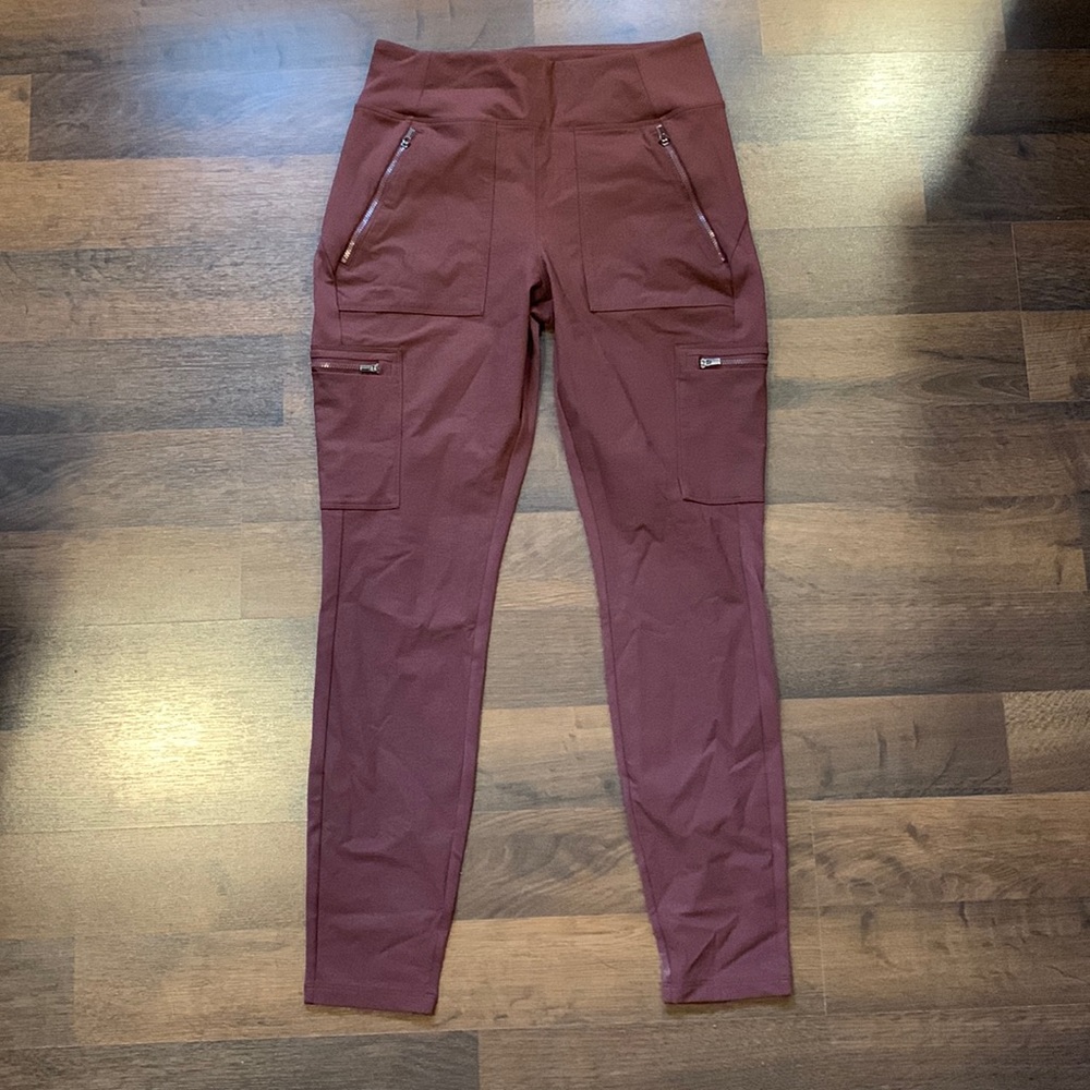Athleta Women's Pants in Burgundy